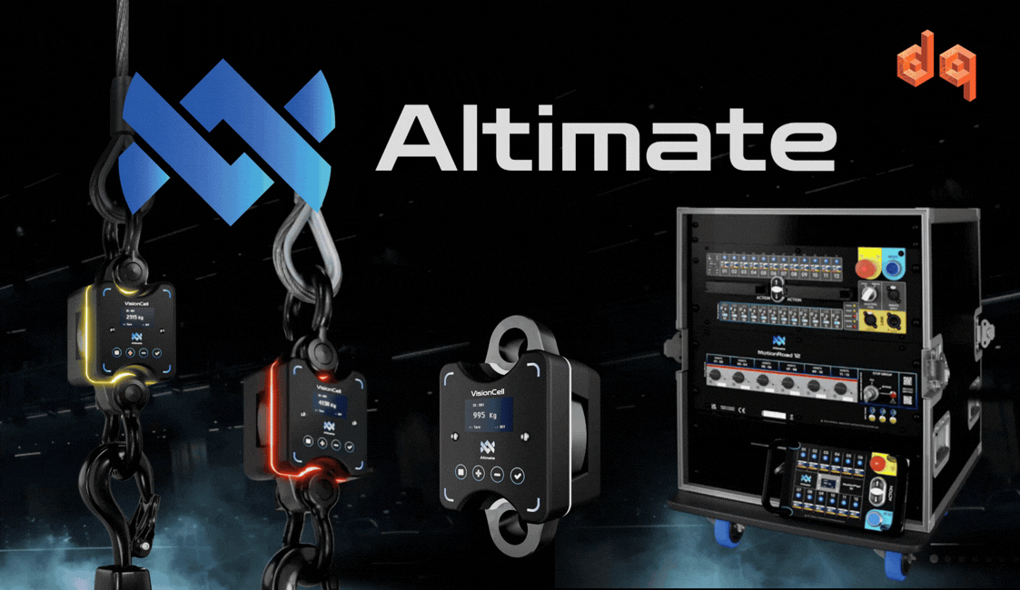 Altimate Rigging Solutions | Load Cells, Control Systems, Truss & Altimate Rigging Solutions | VisionCell Load Cells, Rigging Control & Lifting Systems