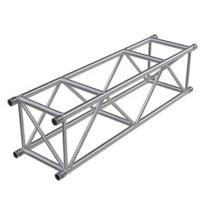 F54 Square 0.5m Linear Truss with Spigots, Pins & R-Clips