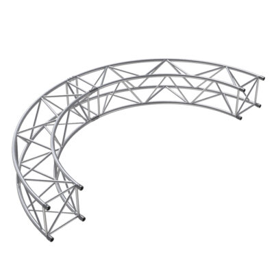 F54 2.0mR (4.0mØ) 90° Radial Truss (4 parts to a Circle)
