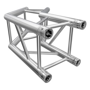 F34 Square Truss 2 Way 135° Corner with Spigots, Pins & R-Clips