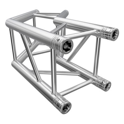 F34 Square Truss 2 Way 135° Corner with Spigots, Pins & R-Clips