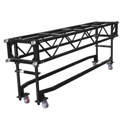 PR64 1.22m (4') Pre-Rig Linear Truss with Dolly including Pins & Clips - Black