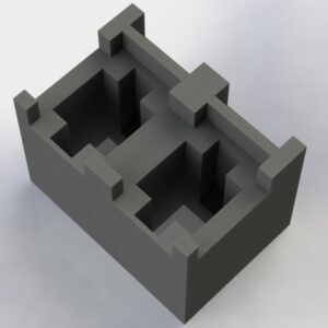 Special CNC Foam Insert for Single Terbly PT160B-R Beam to suit ES RC-L003 Case (4 Inserts per Case)