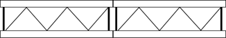 Figure 2 - Orientation of Diagonal Bracing in Truss