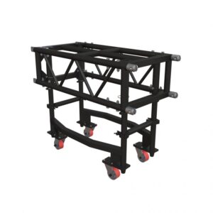 PR64 1.22m (4′) Pre-Rig Linear Truss with Dolly including Pins & Clips – Black