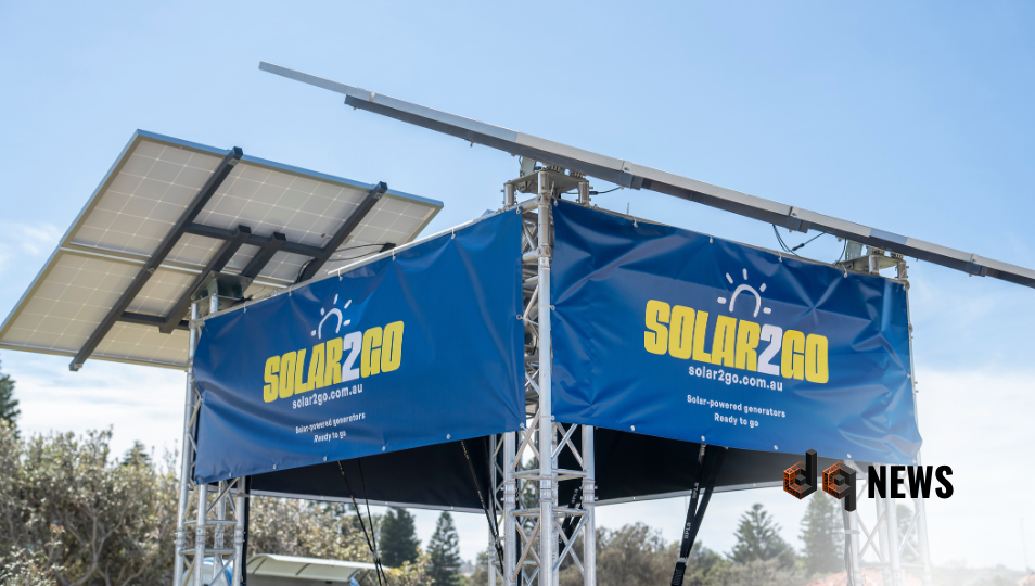Solar2Go's innovative portable solar generators tailored Global Truss designs for solar panel structures.