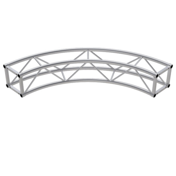 A34 Square 1.0mR (2.0mØ) 90° Radial Truss (including bolts & spigots sets)