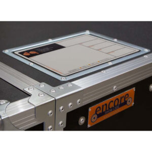 200 x 140mm Plain Road Case Label with 3M Backing