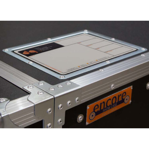 200 x 140mm Plain Road Case Label with 3M Backing