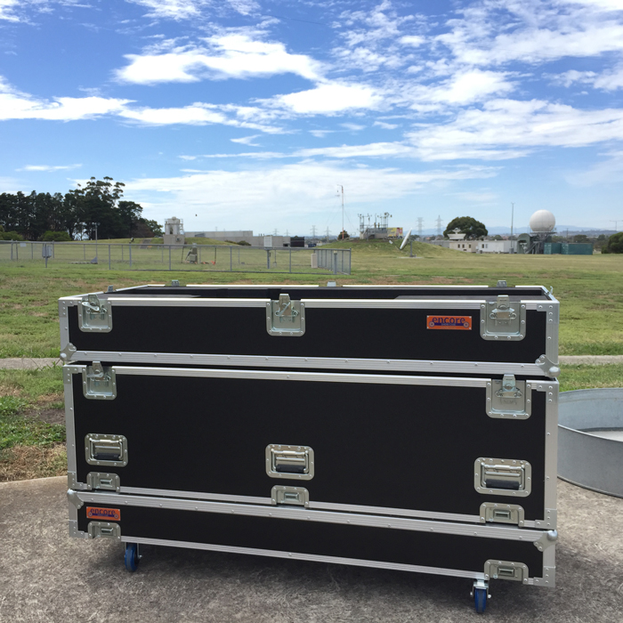Dobson’s Ozone Spectrophotometer Multi-Piece Road Case