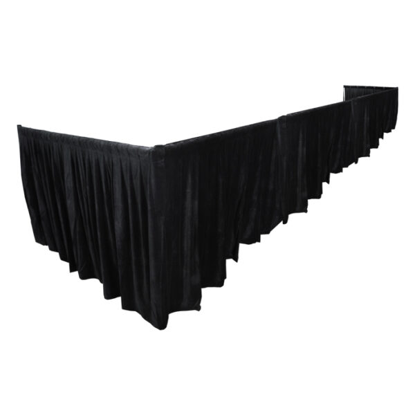 6.3mL x 2.1mD x 0.9m-1.5mH Ops Surround Kit complete with Drapes