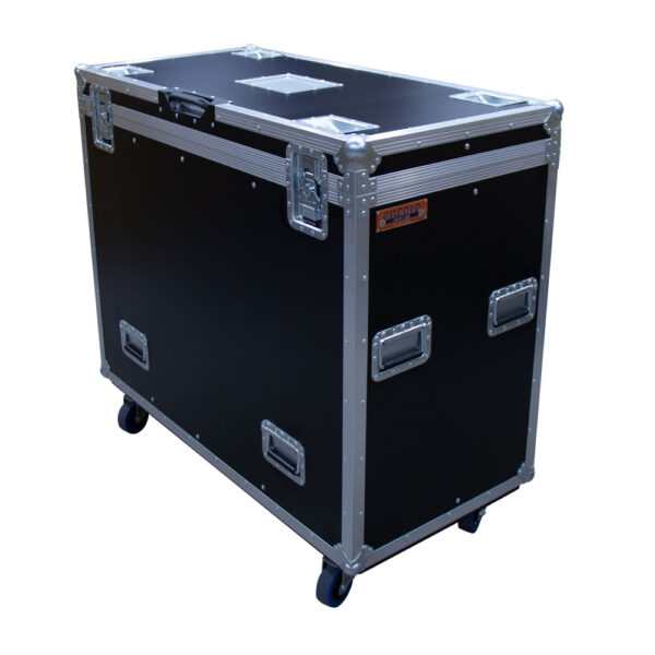 8 Unit Profile Lighting Road Case - Black - Image 3