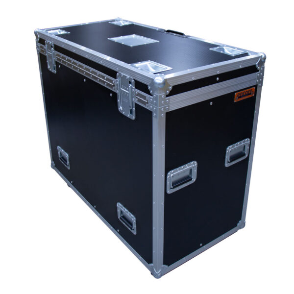 8 Unit Profile Lighting Road Case - Black - Image 4