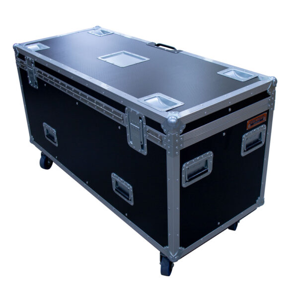 8 Unit 1K Fresnel Lighting Road Case - Black - Image 5