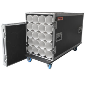 20 Unit Microphone Stand Road Case
