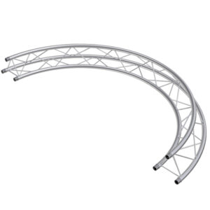 F23 Tri Truss 2 Way 45° Horizontal Corner (Apex Up/Down) with Spigots