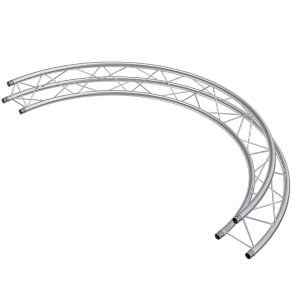 F23 Tri Truss 2 Way 45° Horizontal Corner (Apex Up/Down) with Spigots