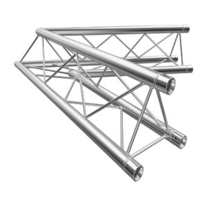 F23 Tri Truss 2 Way 45° Horizontal Corner (Apex Up/Down) with Spigots