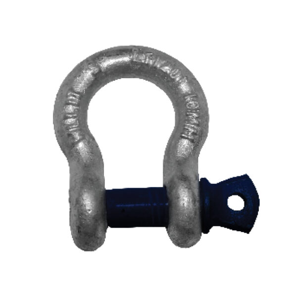 1.0T Screw Pin Bow Shackle, BTS Alloy Grade 'S/6'