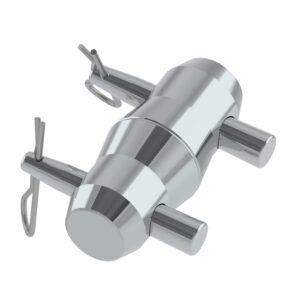 F32-34; F42-44 Truss Conical Spigot with Pins & R-Clips