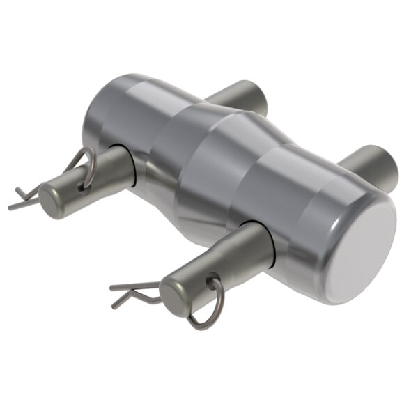 F52-54; F102-104 Truss Conical Spigot with Pins & R-Clips