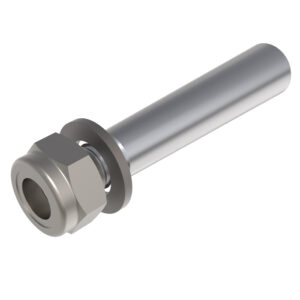 F14 Truss Steel Threaded Pin with M5 Nylon Lock-Nut