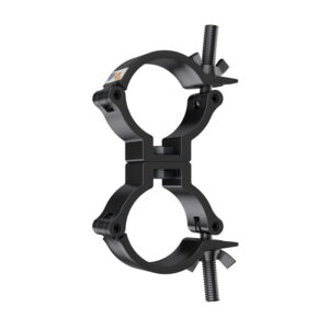 50mmØ Light Duty (100kg) Swivel Coupler - Black