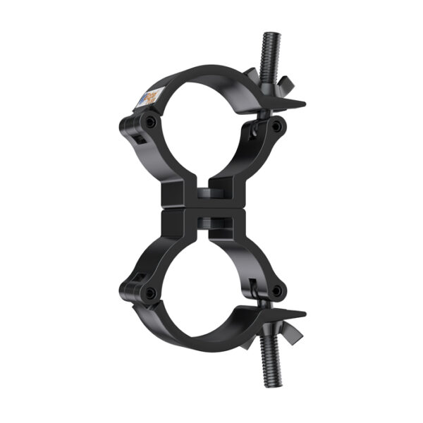 50mmØ Light Duty (100kg) Swivel Coupler - Black