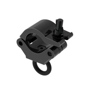 50mmØ Super Heavy Duty (700kg) Eye Bolt Half-Coupler - Black