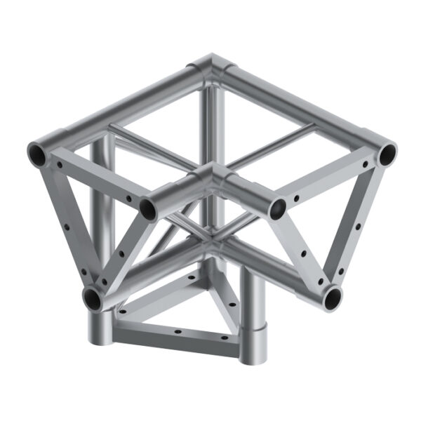 A33 Tri-Truss 3 Way 90° Horizontal Corner to Vertical Junction (Left) (including bolts & spigots sets)