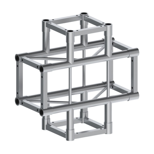 A34 Square Truss 4 Way X-Junction (including bolts & spigots sets)