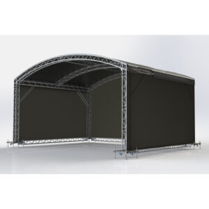 F34P 8.5m x 6.5m Arc Roof