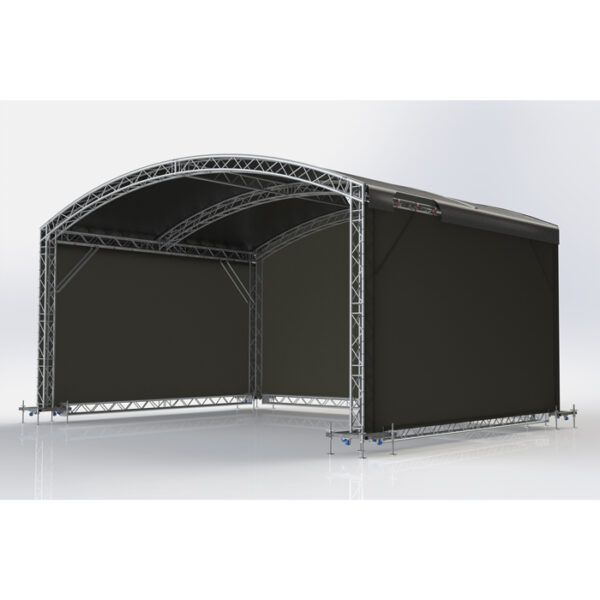 F34P 8.5m x 6.5m Arc Roof