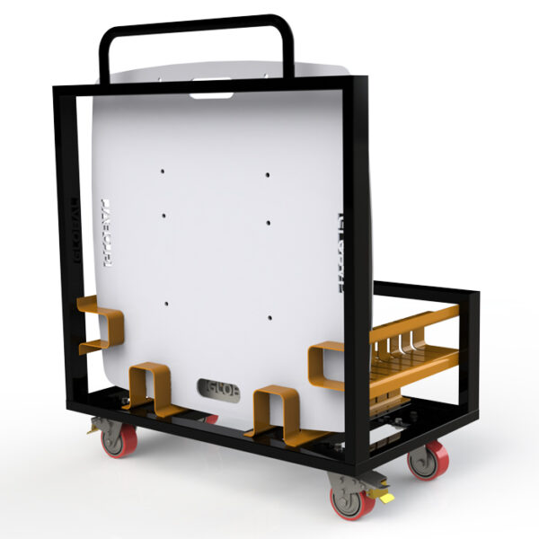 8 Unit Base Plate Trolley to suit 800/900mm Square Truss Base Plates (Flat Pack) - Image 2