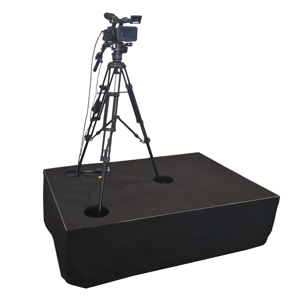 GT-CAMERA-RISERS Kit – Modular camera riser platform system for events and productions