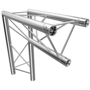 F23 Tri Truss 2 Way 90° Vertical Corner (Apex Inside) with Spigots