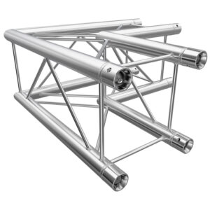 F24 Square Truss 2 Way 90° Corner with Spigots