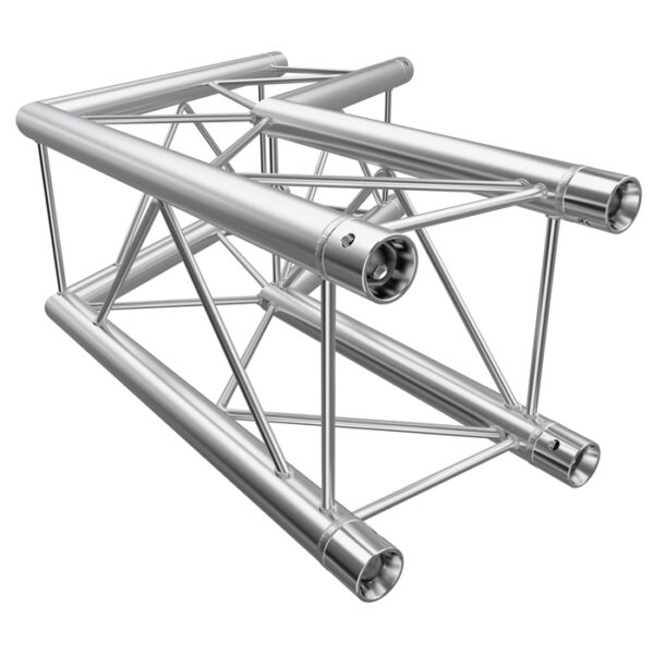 F24 Square Truss 2 Way 120° Corner with Spigots, Pins & R-Clips