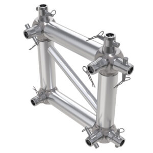 F32 Flat Truss 6 Way Universal Box Junction with 8 x Half-Spigots