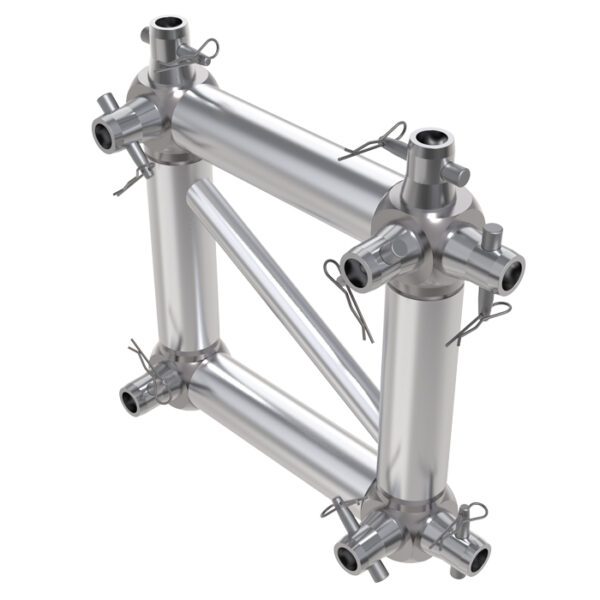F32 Flat Truss 6 Way Universal Box Junction with 8 x Half-Spigots