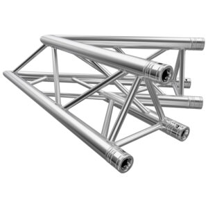 F33 Tri Truss 2 Way 45° Horizontal Corner (Apex Up/Down) with Spigots