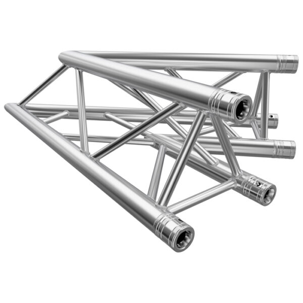 F33 Tri Truss 2 Way 45° Horizontal Corner (Apex Up/Down) with Spigots