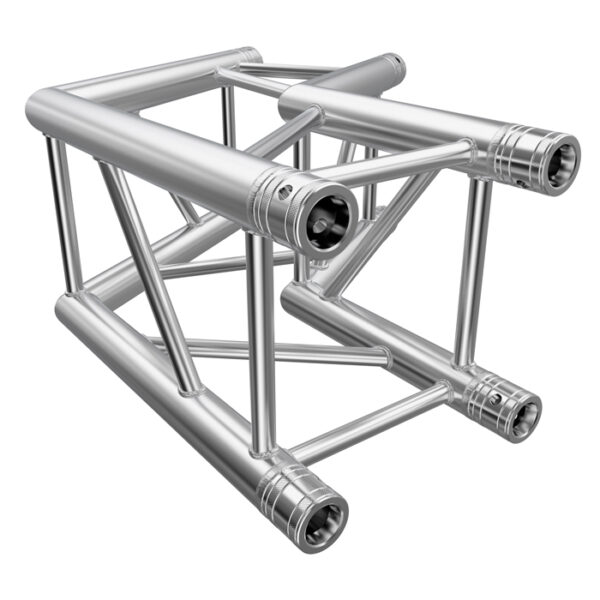 F34P Square Truss 2 Way 120° Corner with Spigots, Pins & R-Clips
