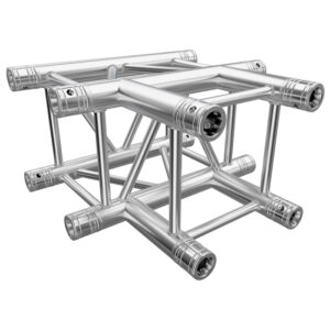 F34 Square Truss 3 Way T-Junction with Spigots