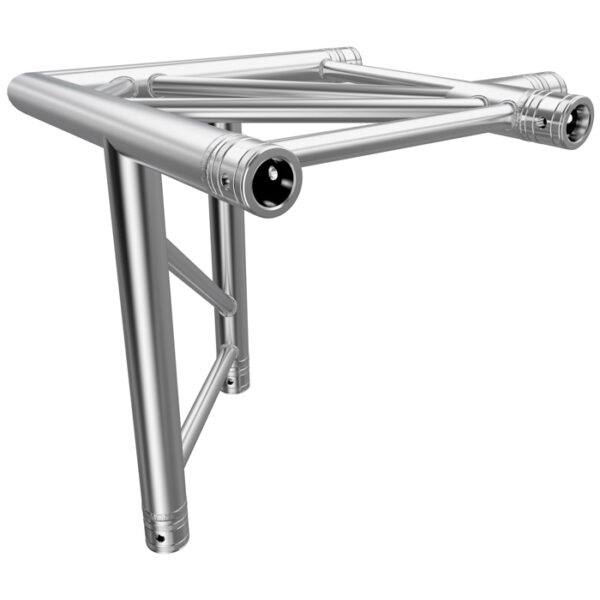 F42P Flat Truss 3 Way 90° Corner to Vertical Junction - Horizontal