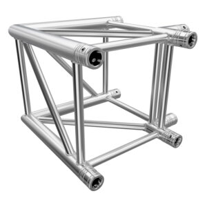 F44P Square Truss 2 Way 90° Corner with Spigots
