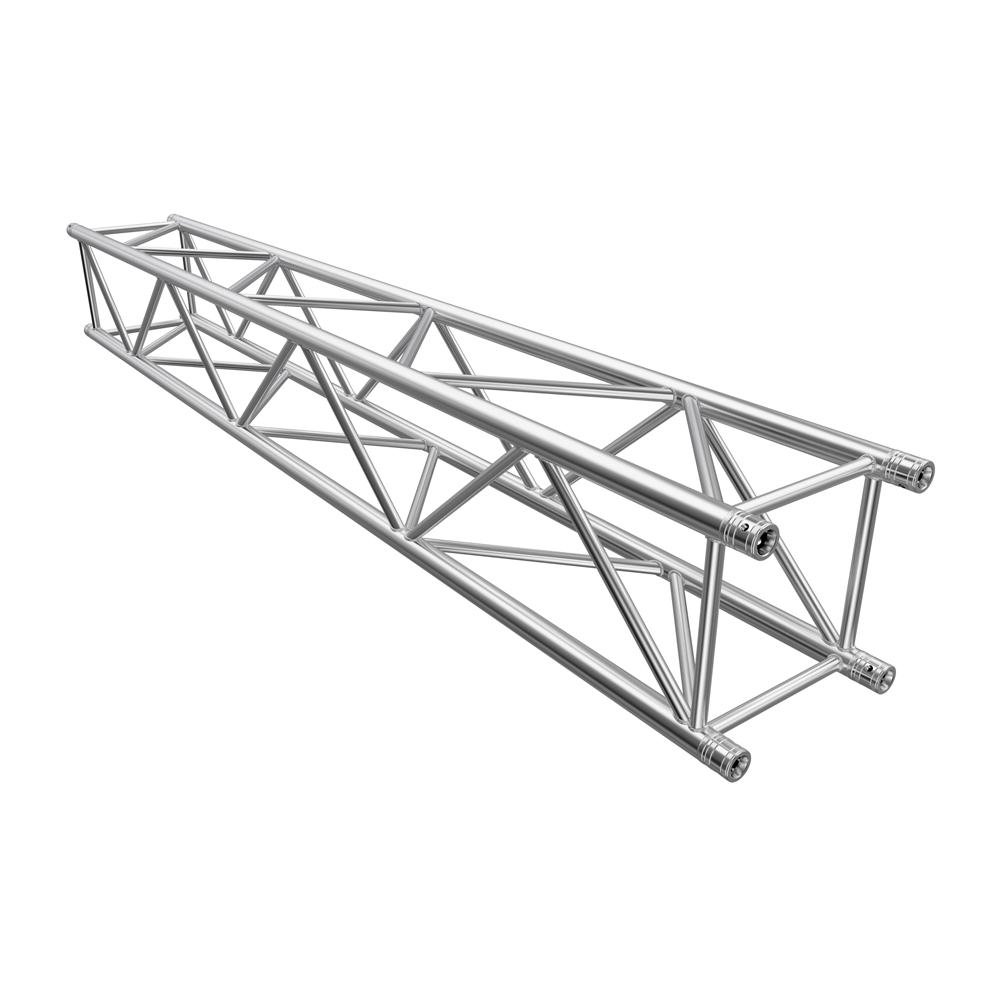 F44P Square Truss 3 Way 90° Corner to Vertical Junction with Spigots
