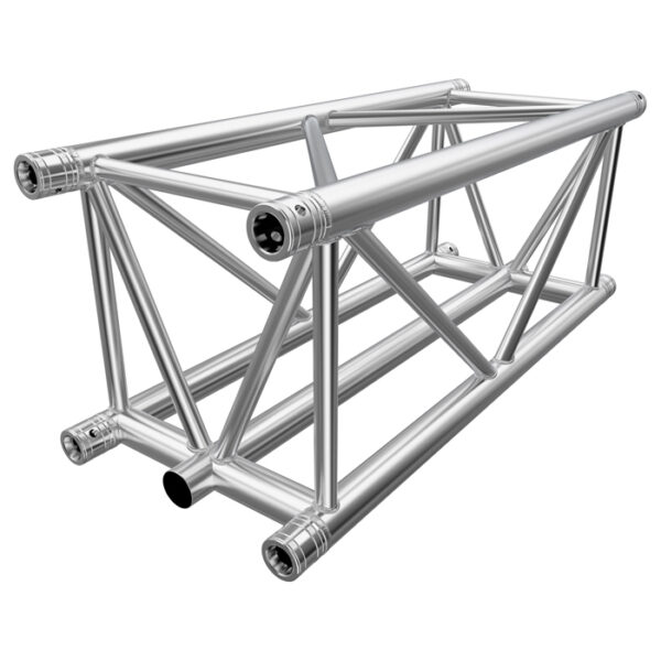 F45 5-Chord Square 1.0m Linear Truss with Spigots, Pins & R-Clips