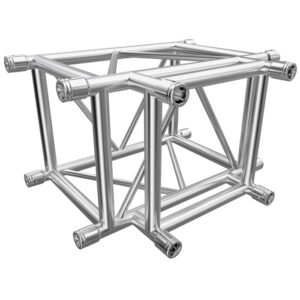 F54 Square Truss 3 Way T-Junction with Spigots