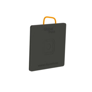 450mm x 450mm x 25mm UHMWPE Load Distribution Pad (SWL 8.0T) - Black